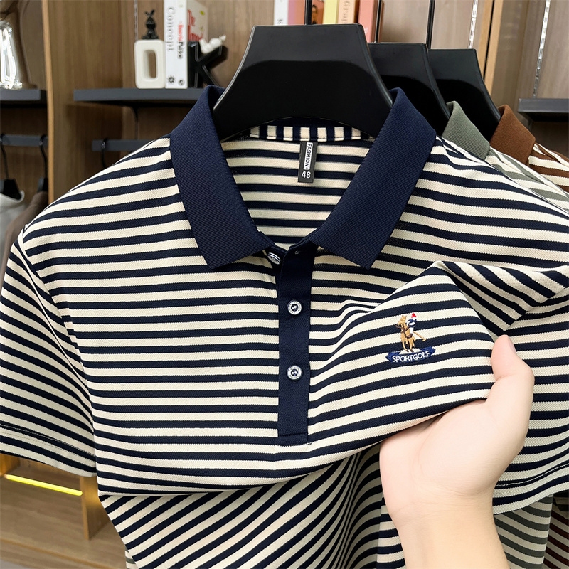 Tops - Designer-Sommer-Poloshirt für Herren mit kurzen Ärmeln,